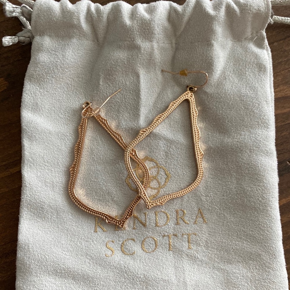 Kendra Scott Rose Gold Earrings